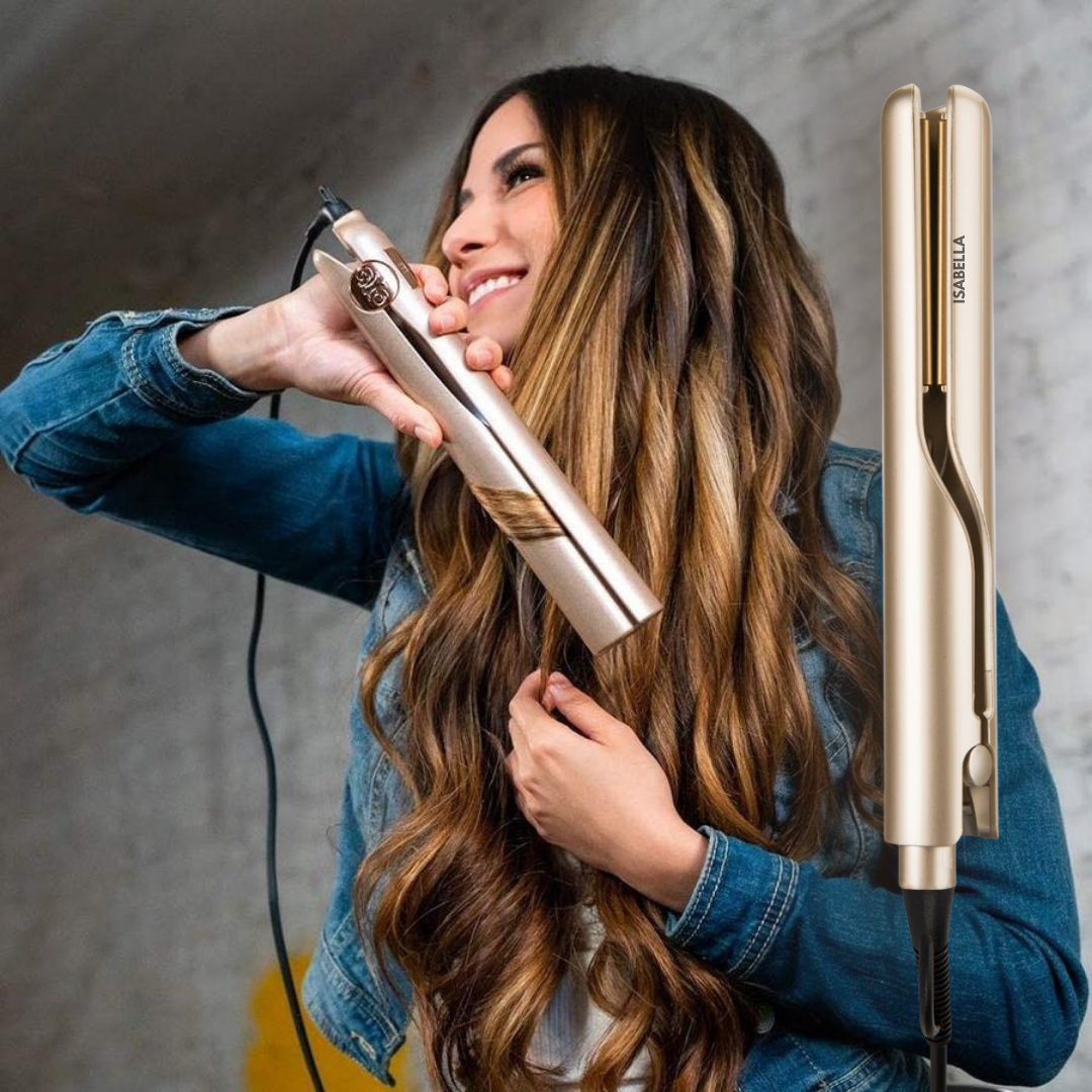 Lockenstab für perfekte Locken | Welleneisen und Warmluftbürste für Salonfrisuren | LockenLieb - sellene.de