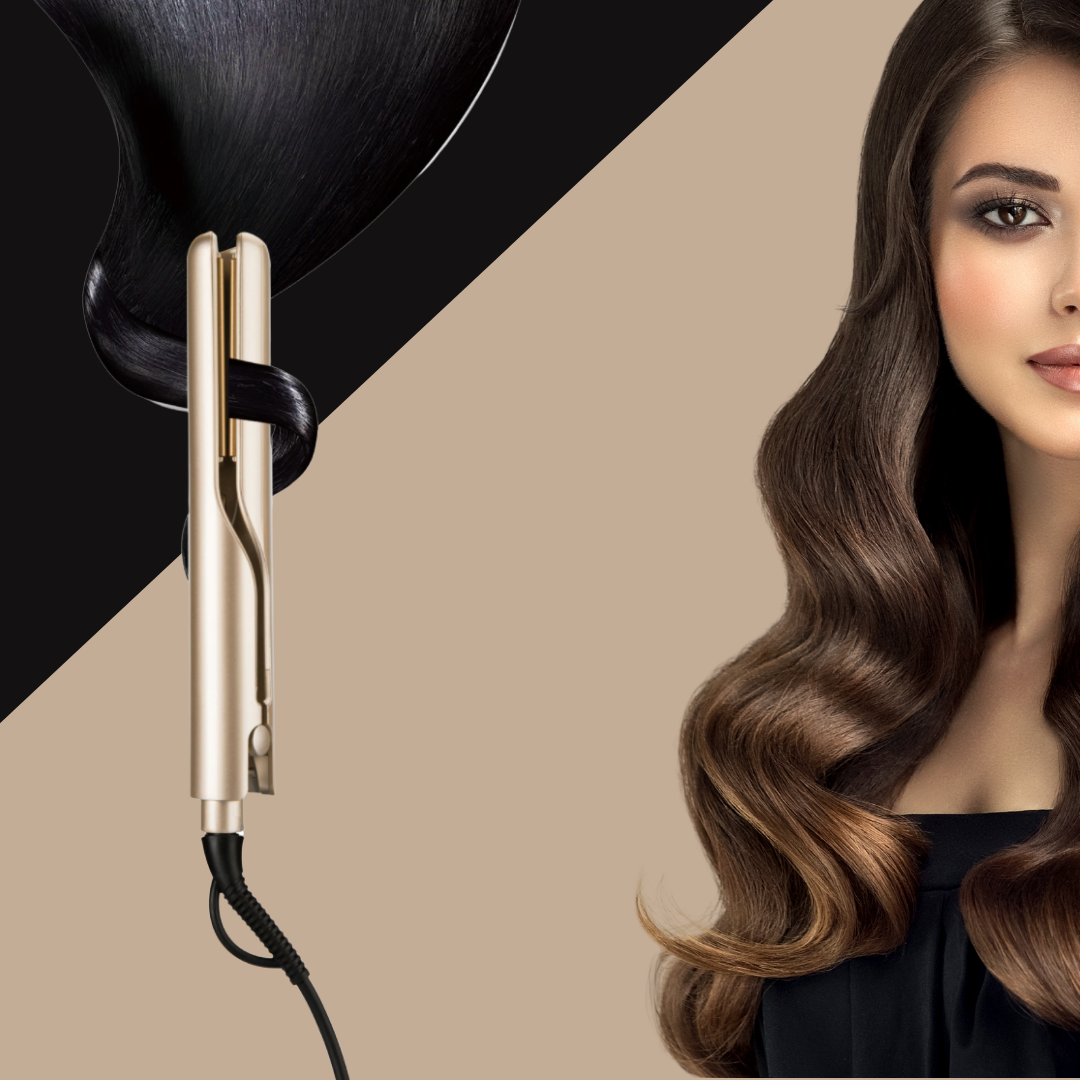 Lockenstab für perfekte Locken | Welleneisen und Warmluftbürste für Salonfrisuren | LockenLieb - sellene.de