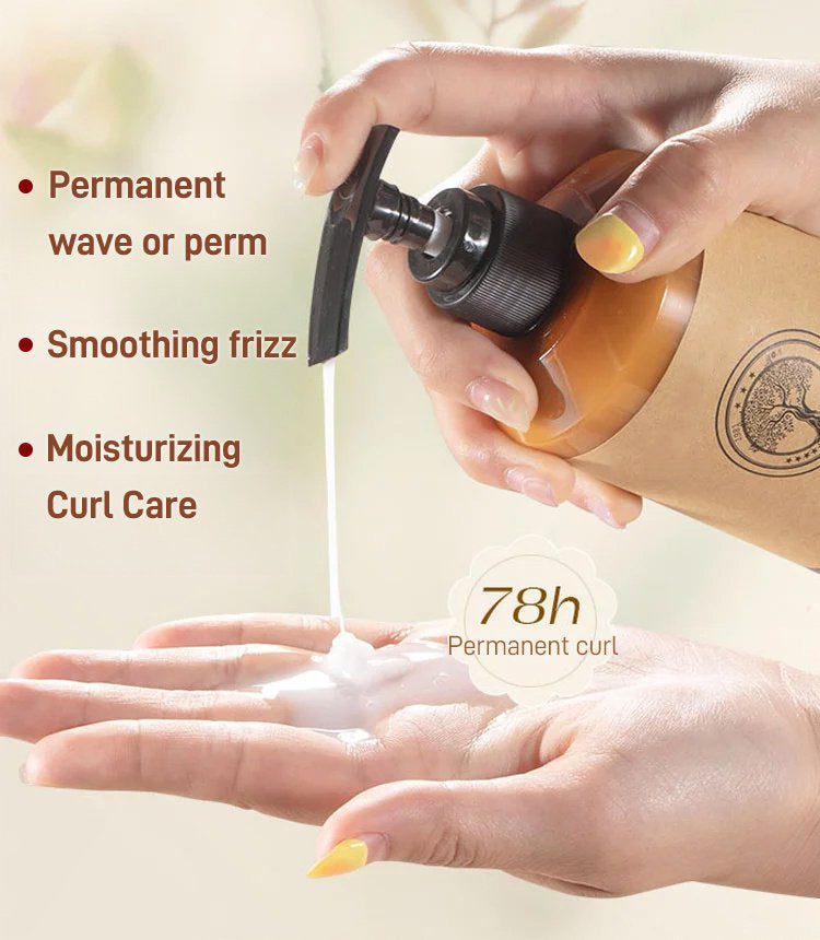 Creme für Locken | Haarcreme als Volume Booster für langanhaltend definierte Locken | CurlWunder - sellene.de