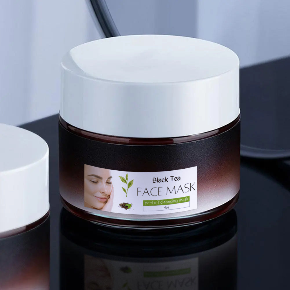 Peel Off Maske | Gesichtsmaske mit Schwarztee für verfeinerte Haut | HautGlanz - sellene.de