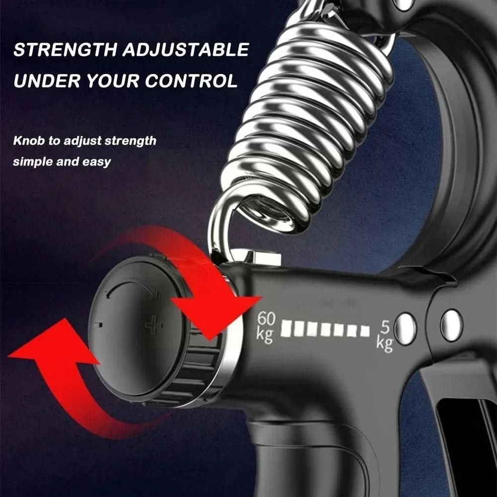 GripMaster – Verstellbarer Handtrainer für Griffkraft & Unterarmtraining - sellene.de
