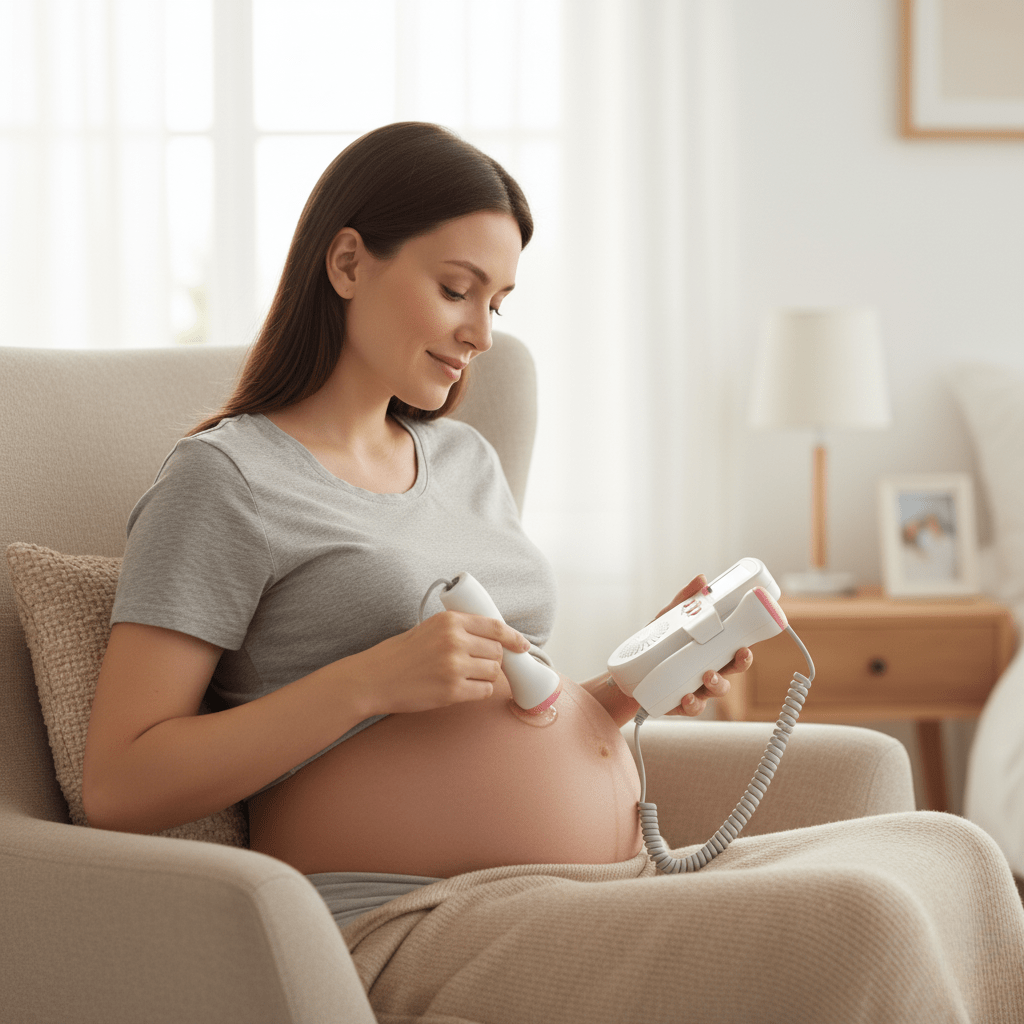 MamiBeat – Kompaktes Babyherz-Messgerät mit digitalem Display für präzise Kontrolle - sellene.de