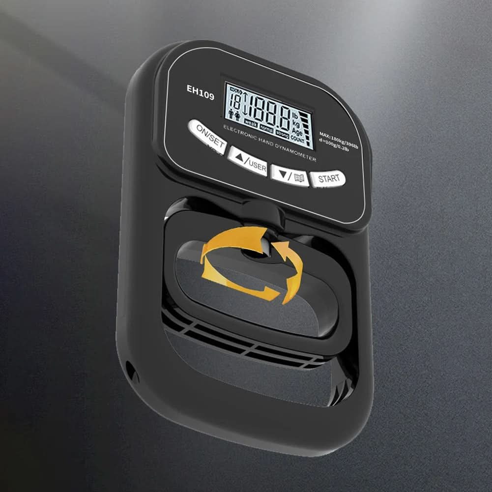 Gripmaster Digital – Präzises Handmessgerät zur Griffkraftmessung bis 120 kg - sellene.de