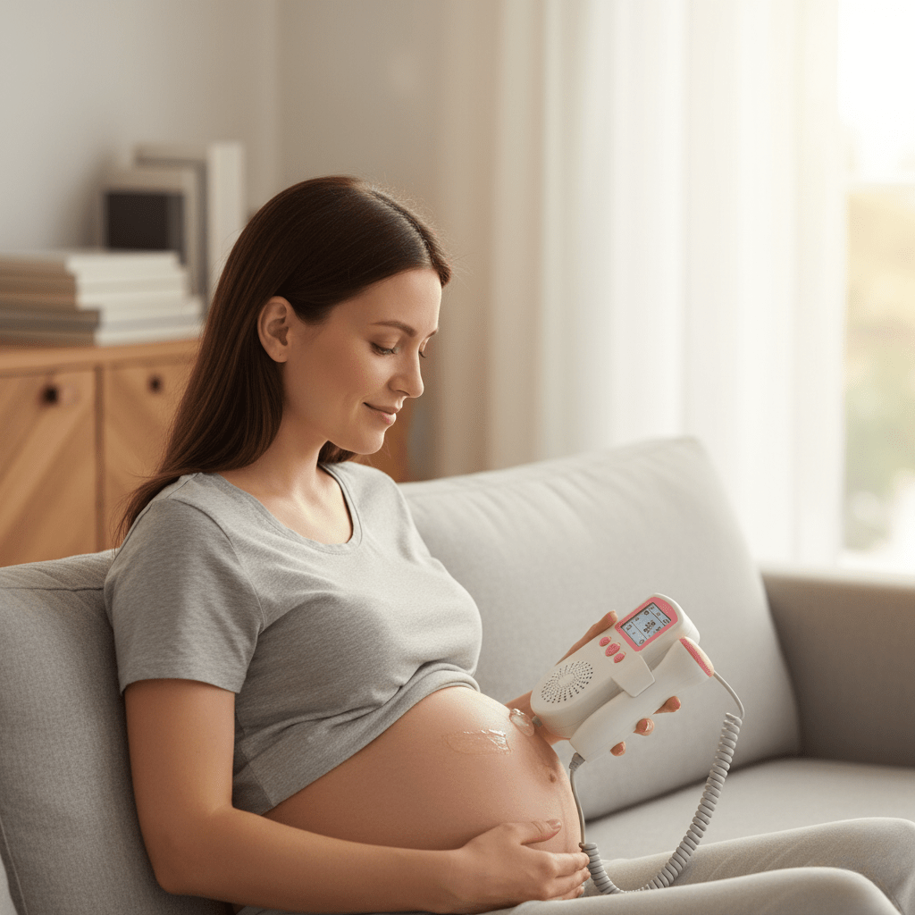 MamiBeat – Kompaktes Babyherz-Messgerät mit digitalem Display für präzise Kontrolle - sellene.de