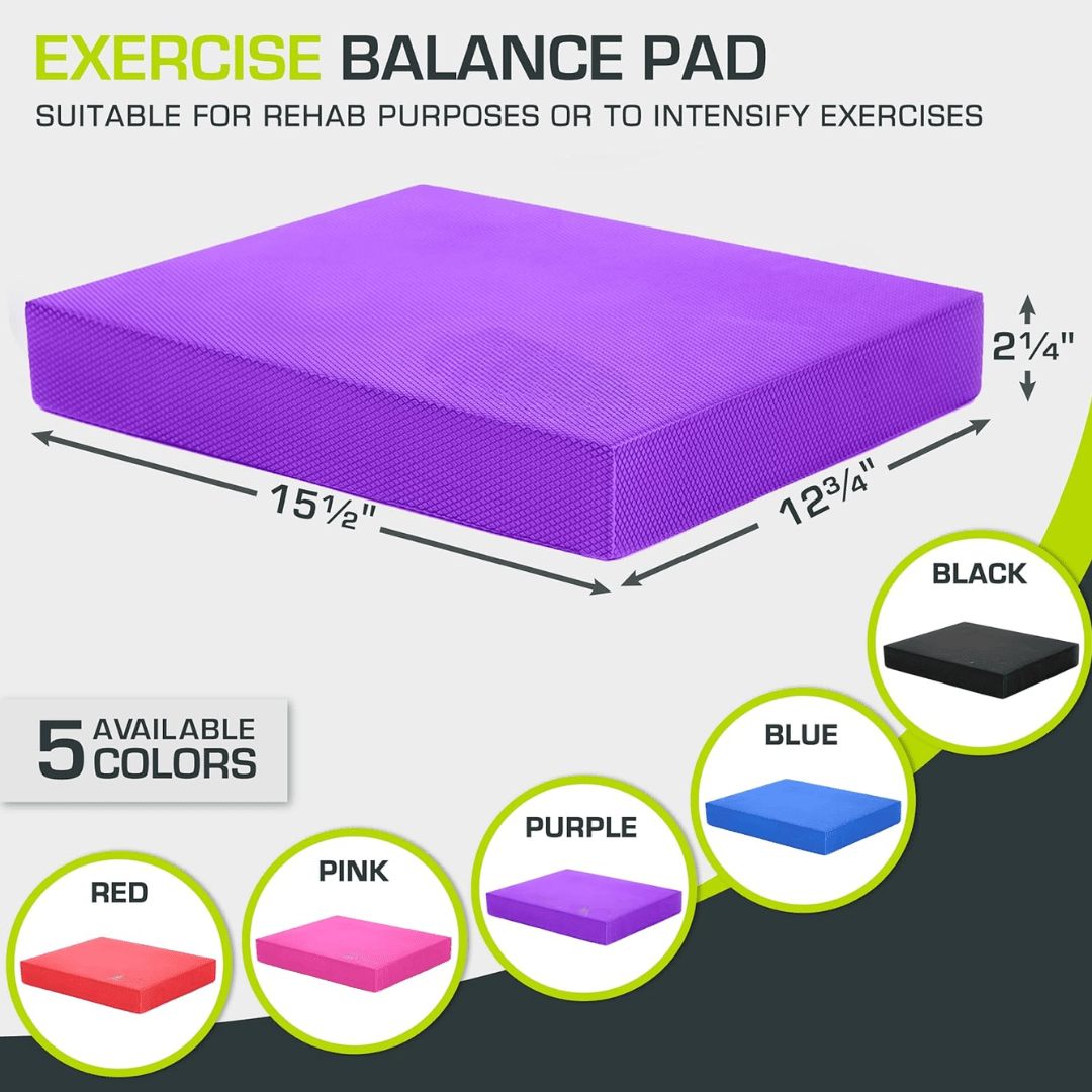 BalancePro Matte – Anti-Rutsch Schaumstoffmatte für Yoga, Balance & Stabilität - sellene.de