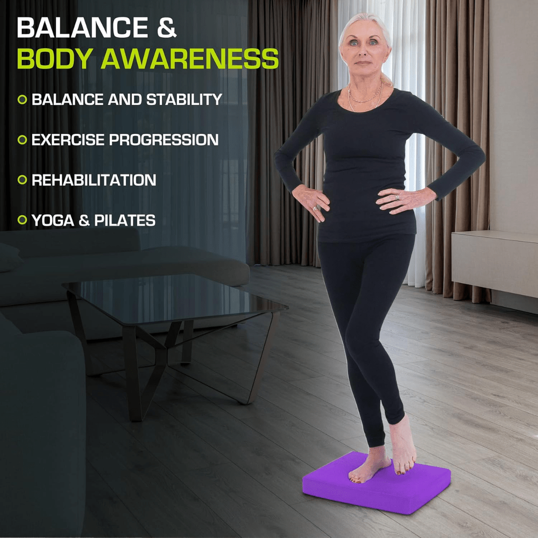 BalancePro Matte – Anti-Rutsch Schaumstoffmatte für Yoga, Balance & Stabilität - sellene.de