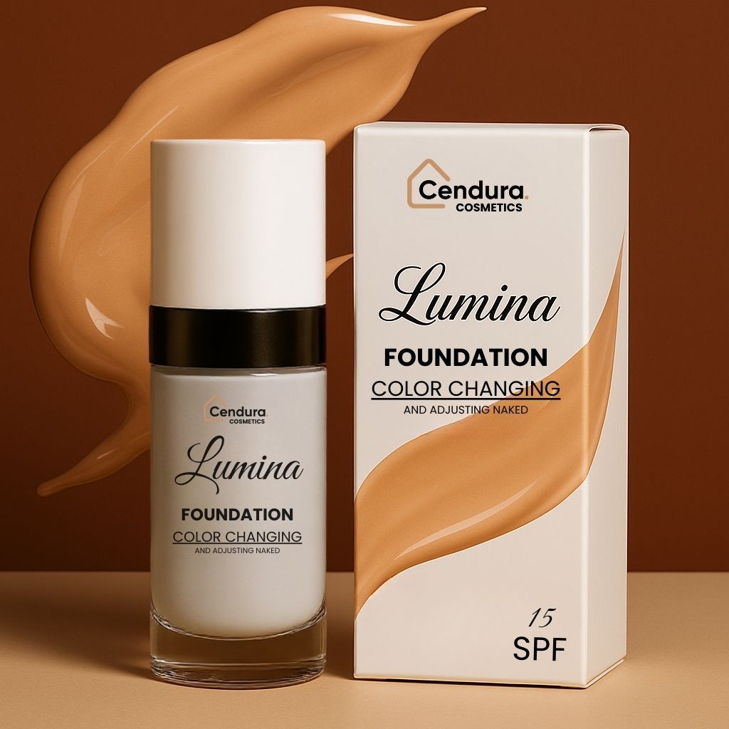 Foundation für reife und trockene Haut | Farbwechselnde Foundation | Lumina - sellene.de