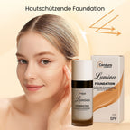 Foundation für reife und trockene Haut | Farbwechselnde Foundation | Lumina - sellene.de