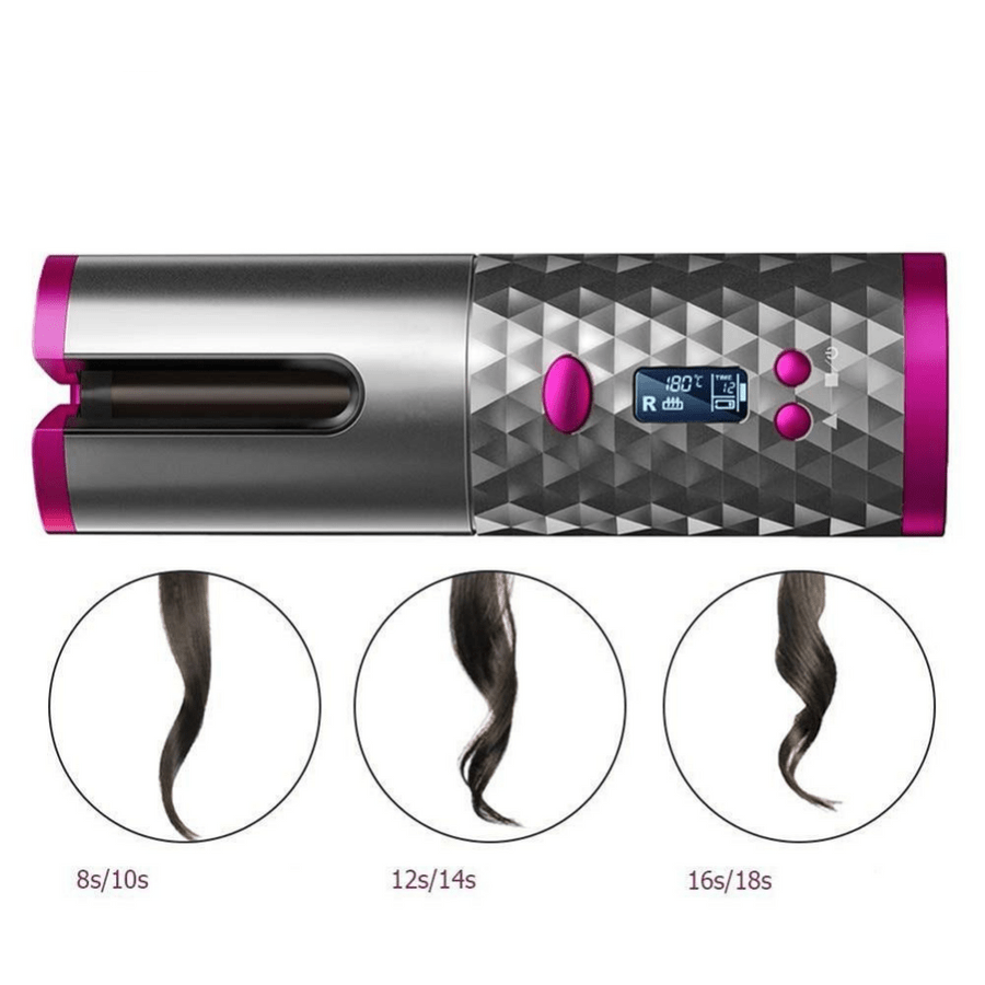 Wireless Curl Styler – Kabelloser Lockenstab für unterwegs & schonendes Styling - sellene.de