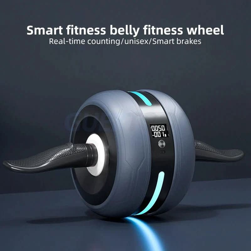 CorePro – Bauchmuskelrad mit Rückprall & Zählfunktion für effektives Core-Training - sellene.de