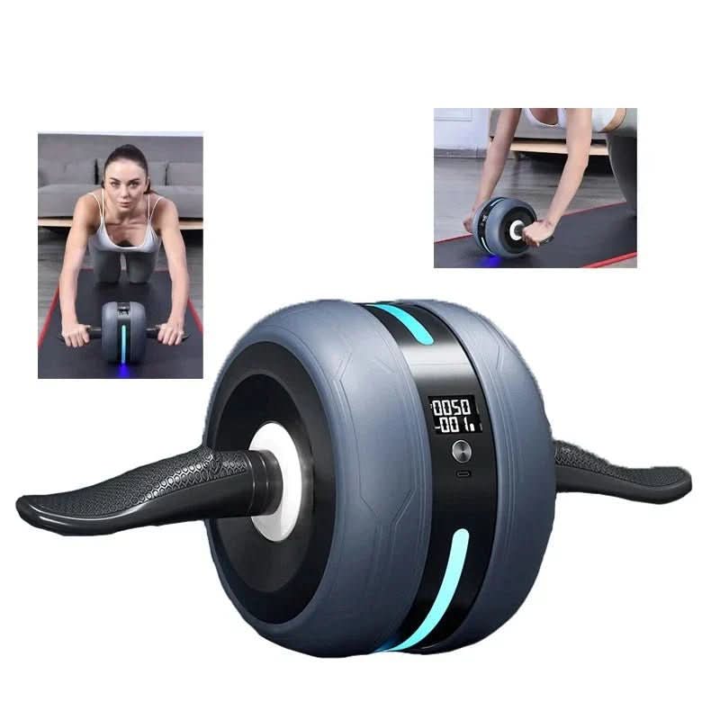 CorePro – Bauchmuskelrad mit Rückprall & Zählfunktion für effektives Core-Training - sellene.de