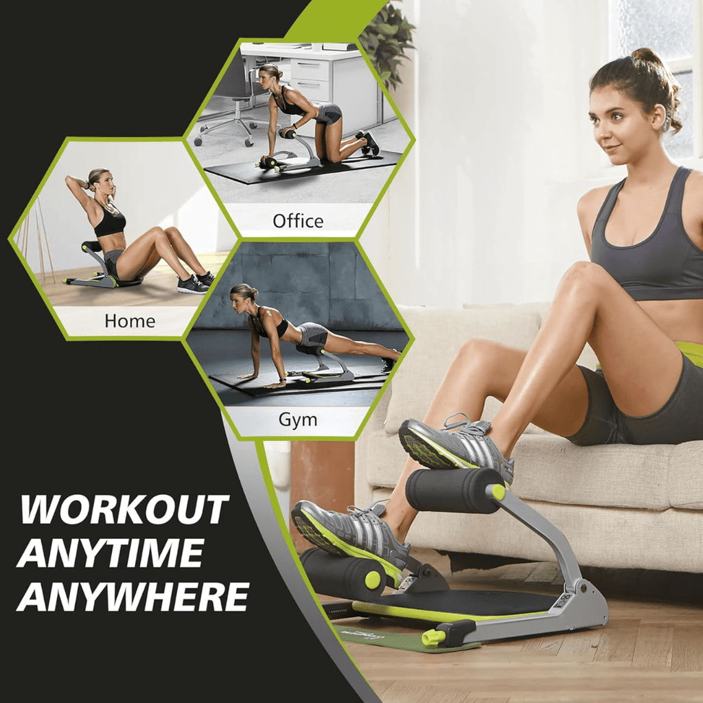 Coremax – Kompakter AB Crunch Trainer für gezieltes Bauchtraining - sellene.de