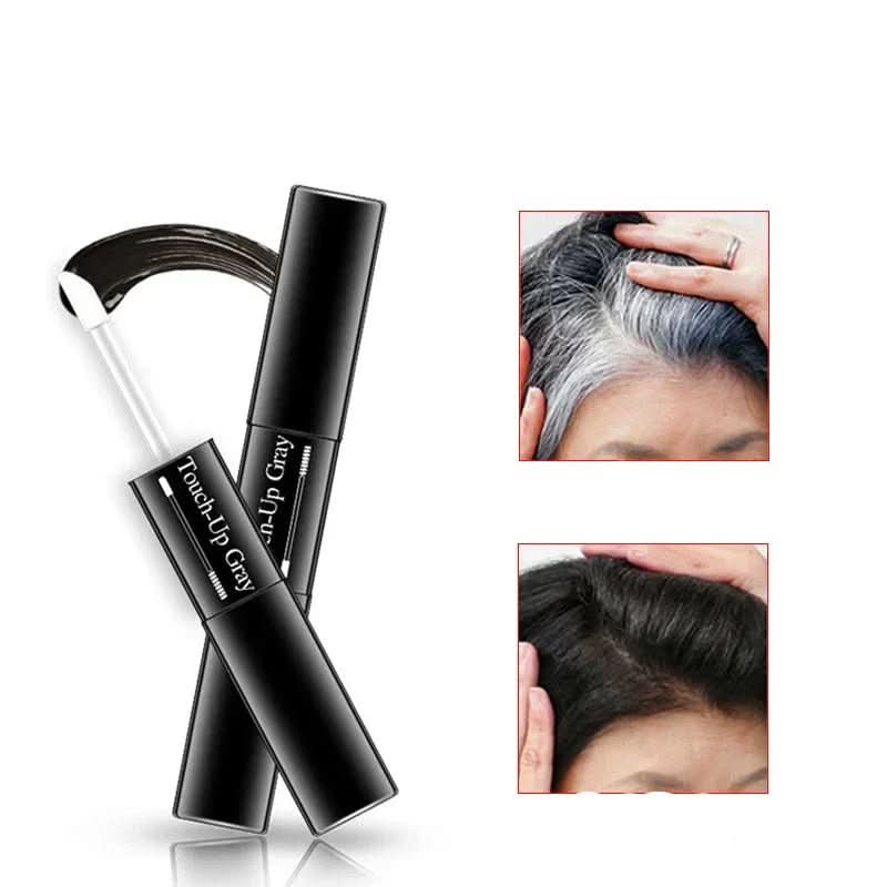 Coverexpress 2-in-1 Haarfarbe-Retuschepinsel – Schnelle Farbkorrektur für graue Haare - sellene.de