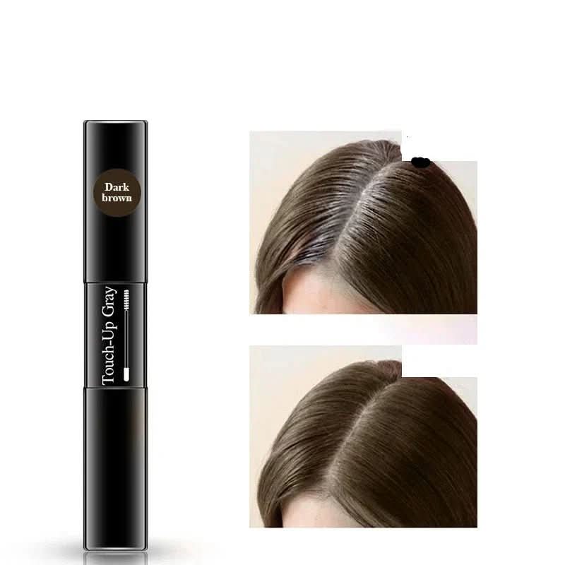 Coverexpress 2-in-1 Haarfarbe-Retuschepinsel – Schnelle Farbkorrektur für graue Haare - sellene.de