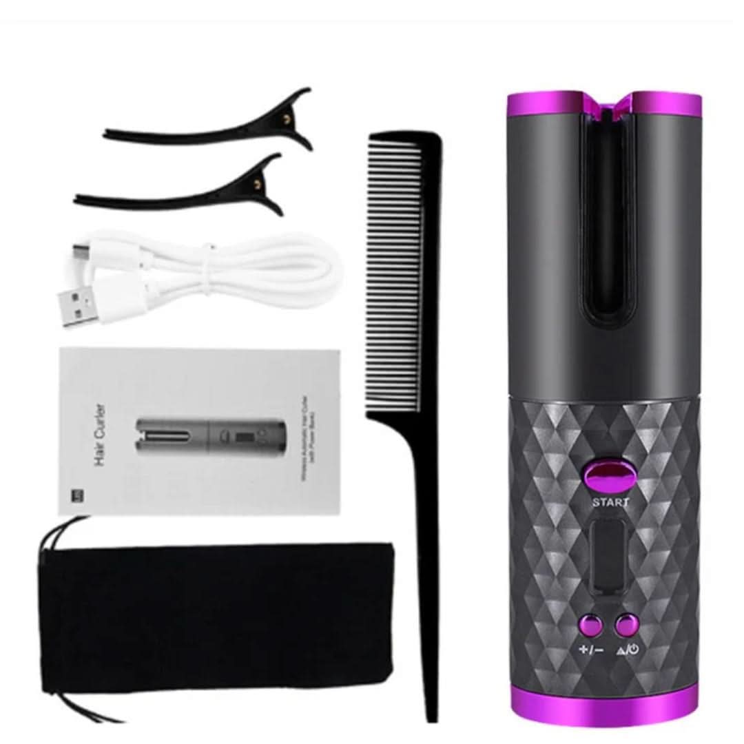 CURLMASTER – Kabelloses automatisches Lockeneisen für perfekte Locken überall - sellene.de