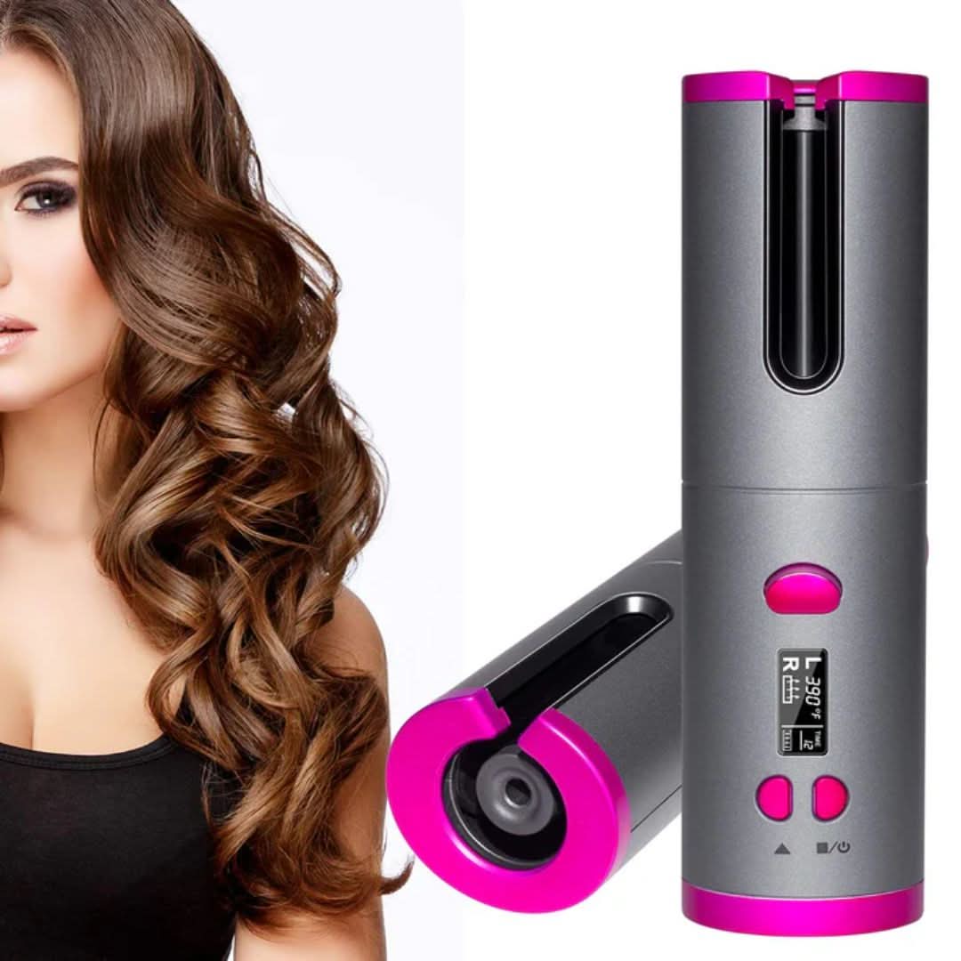 CURLMASTER – Kabelloses automatisches Lockeneisen für perfekte Locken überall - sellene.de