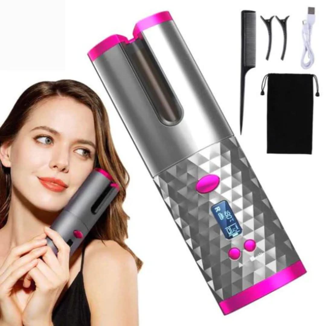 CURLMASTER – Kabelloses automatisches Lockeneisen für perfekte Locken überall - sellene.de