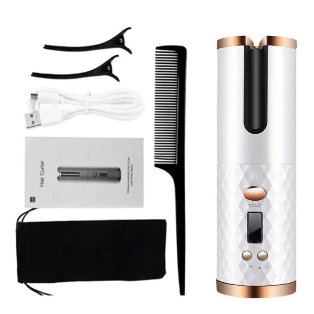 CURLMASTER – Kabelloses automatisches Lockeneisen für perfekte Locken überall - sellene.de