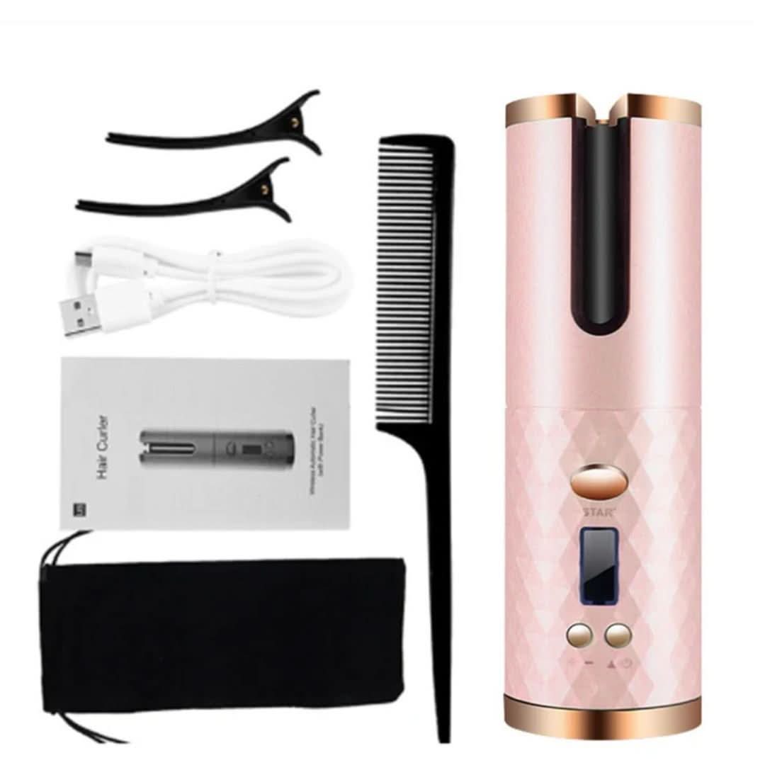 CURLMASTER – Kabelloses automatisches Lockeneisen für perfekte Locken überall - sellene.de