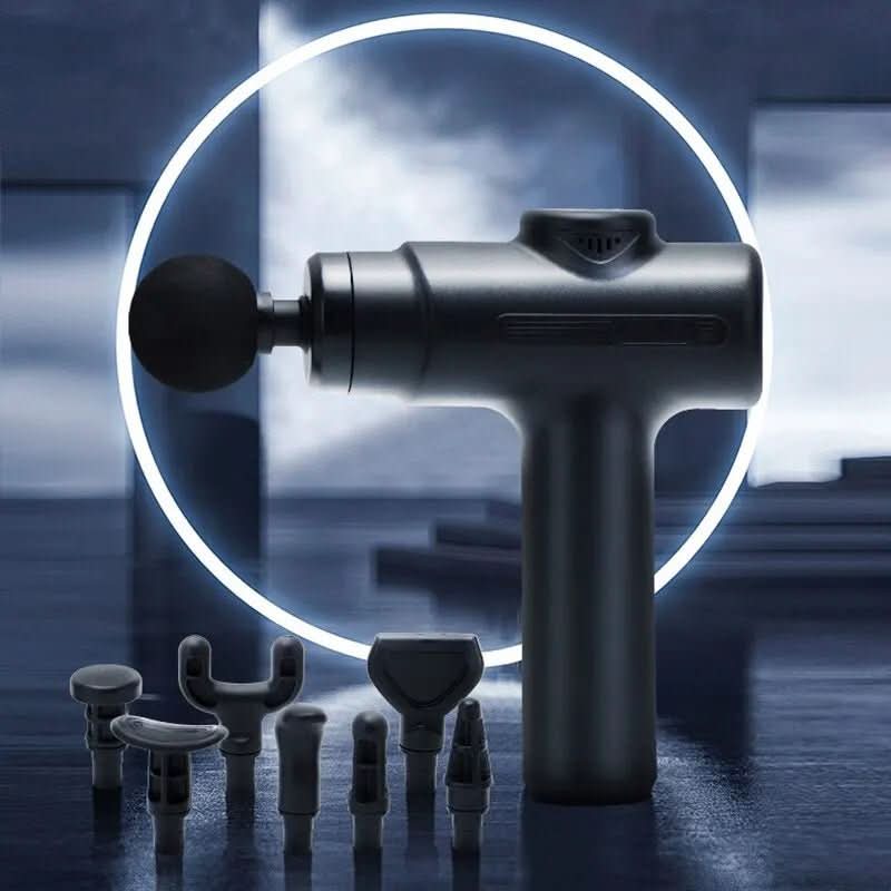 DeepFlex 8 – Elektrische Massagepistole mit 8 Aufsätzen für vielseitige Muskelanwendung - sellene.de