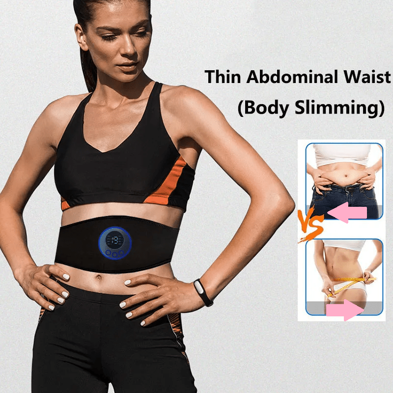 CoreTone EMS – Bauchmuskeltrainer mit elektrischer Muskelstimulation für effektives Heimtraining - sellene.de