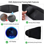CoreTone EMS – Bauchmuskeltrainer mit elektrischer Muskelstimulation für effektives Heimtraining - sellene.de
