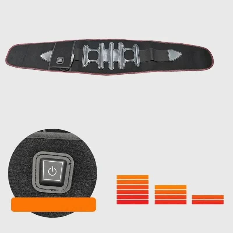 Ergonomic Heating Belt – Rückenwärmegürtel mit 3 Heizstufen & Lendenstütze - sellene.de