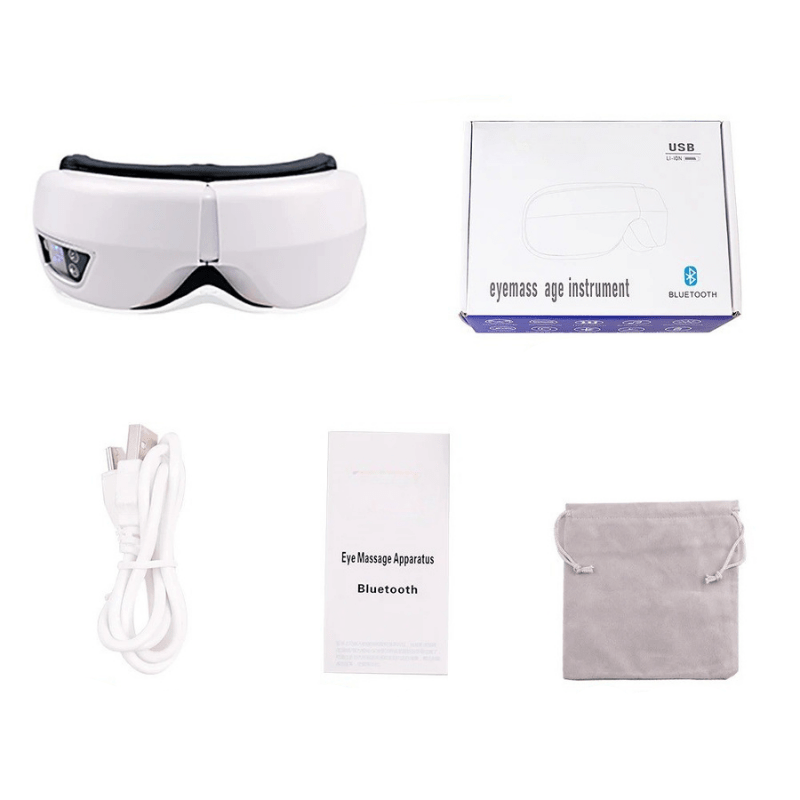 Eyeglow Smart 6D – Augenmassagegerät mit Luftdruck & Wärmefunktion - sellene.de