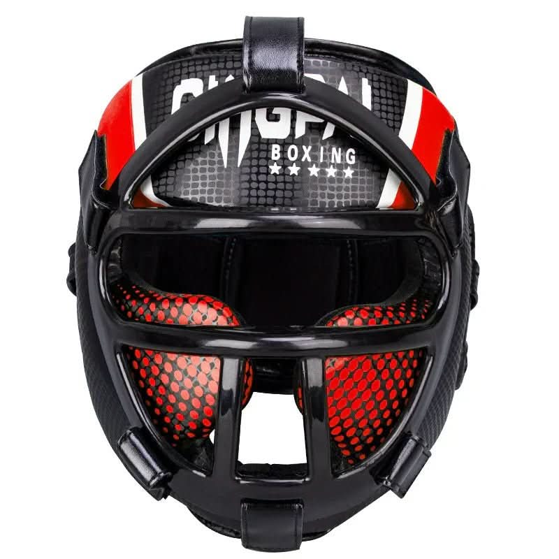 FightGuard – Premium Kopfschutz mit Gesichtsmaske für Kampfsport - sellene.de