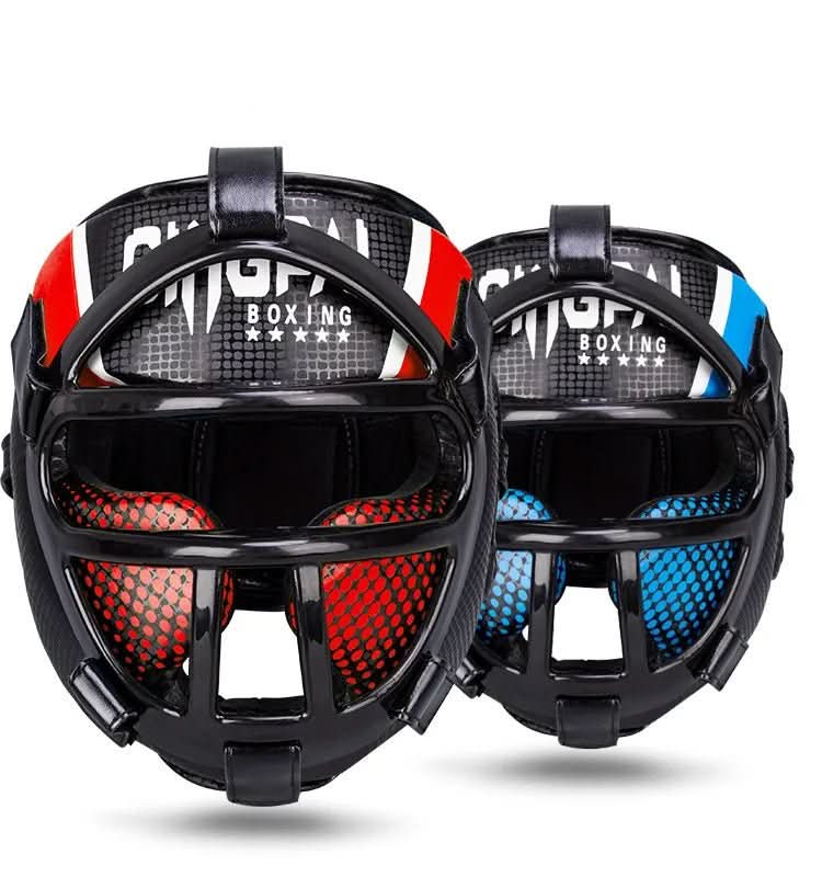 FightGuard – Premium Kopfschutz mit Gesichtsmaske für Kampfsport - sellene.de