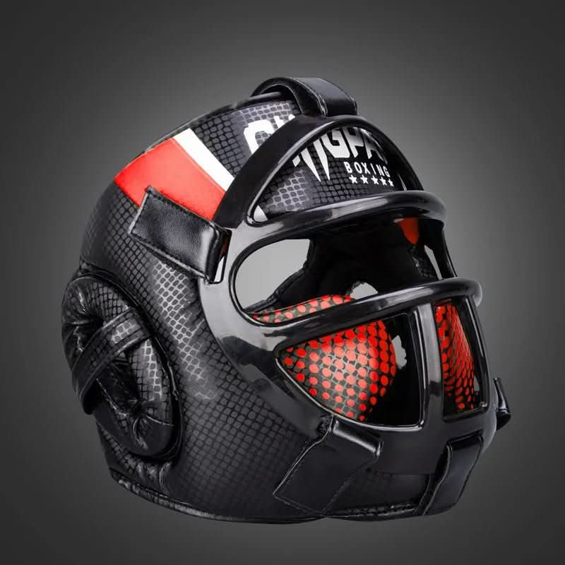 FightGuard – Premium Kopfschutz mit Gesichtsmaske für Kampfsport - sellene.de