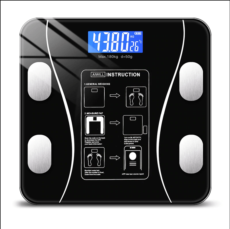 Fitscale – Intelligente Körperanalysewaage mit App & 11 Messwerten - sellene.de