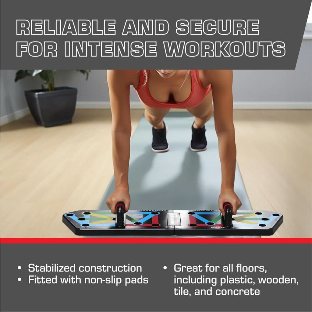 FlexIFit – Faltbares Push-up Board mit 30 Positionen für gezieltes Muskeltraining - sellene.de