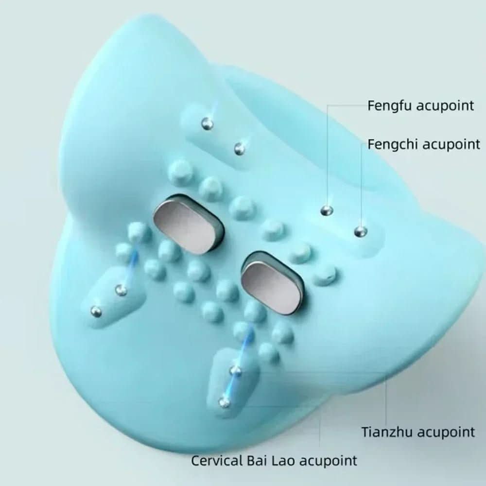 Flexease Neck Massager – Nackenmassagegerät mit EMS & Akupressur - sellene.de