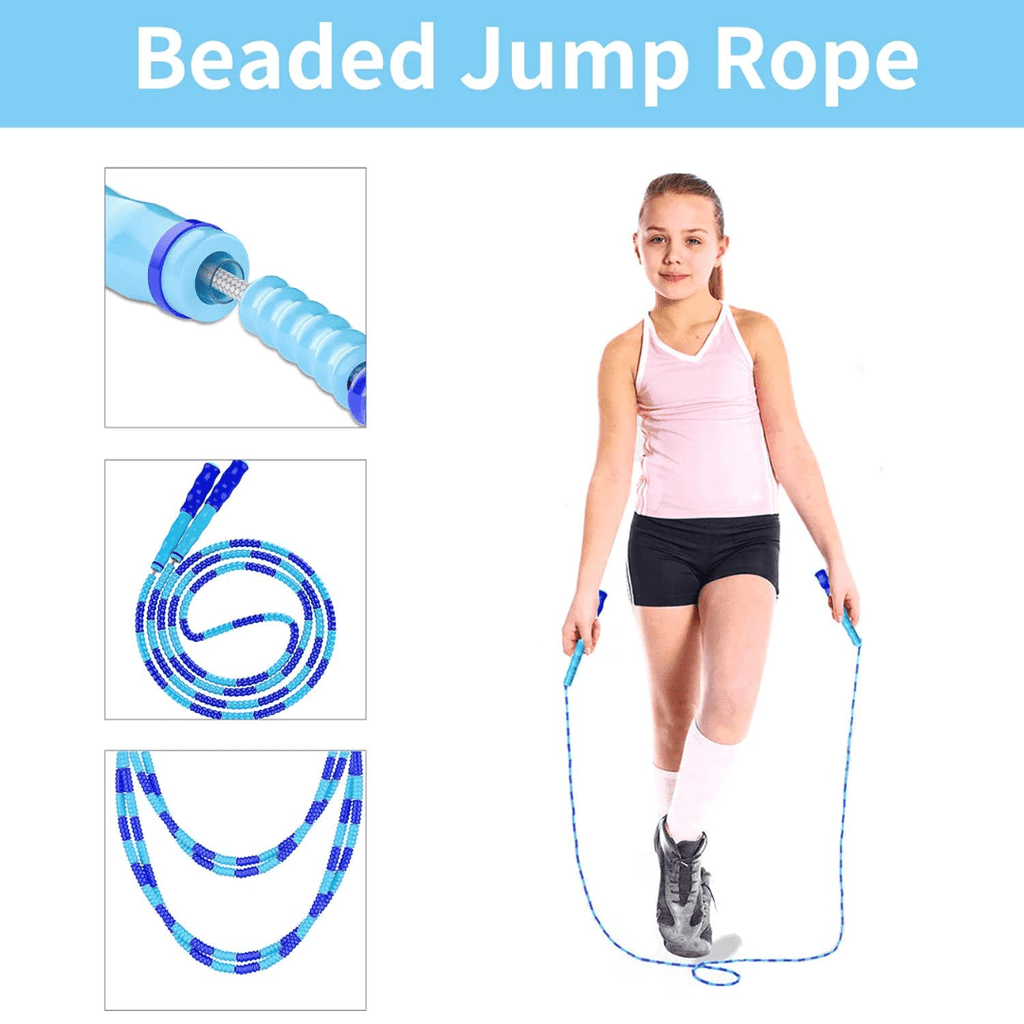 Flexirope – Verstellbares Perlen-Sprungseil für effektives Cardio-Training - sellene.de