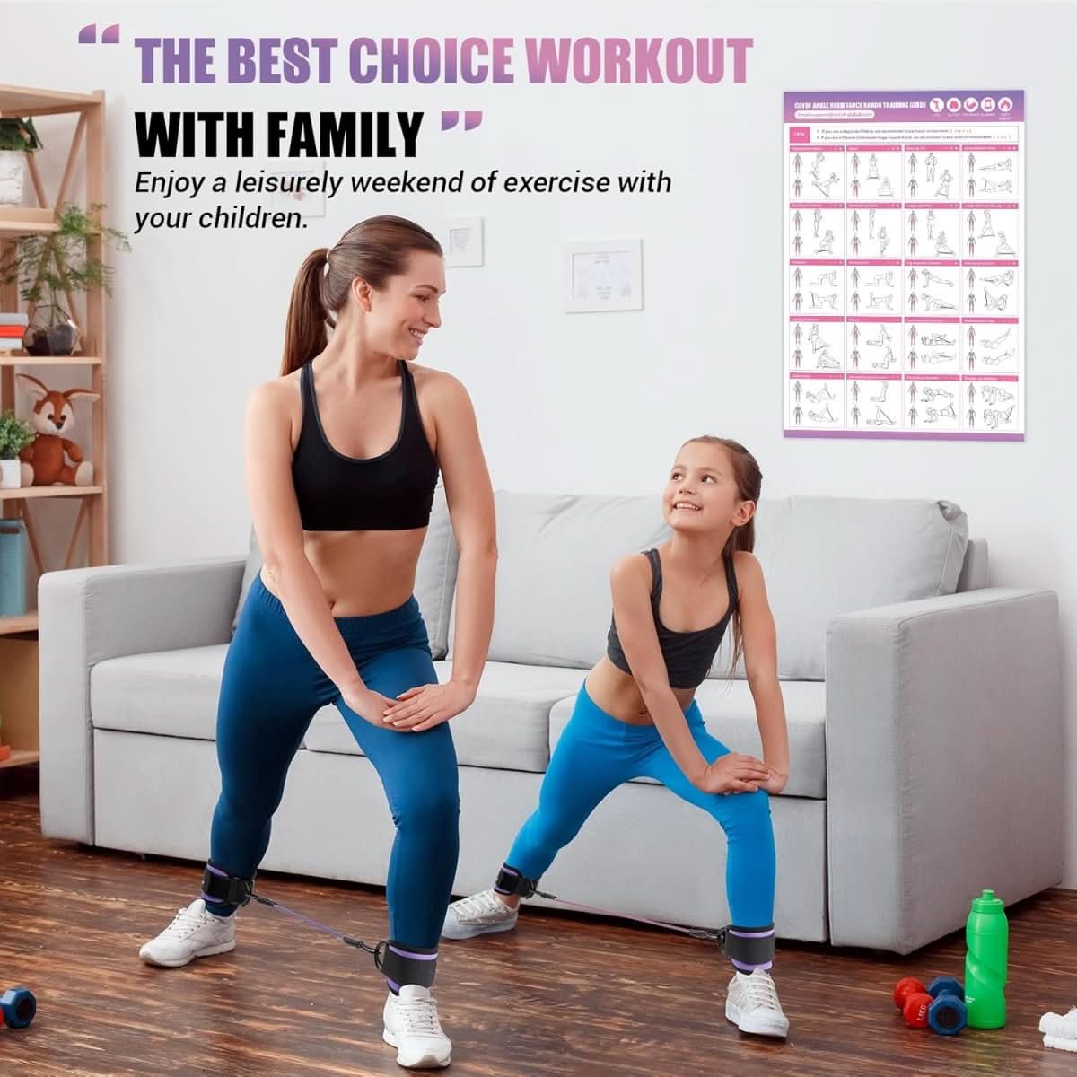 Flextone Resistance Bands – Widerstandsbänder für Hüfte & Gesäßtraining - sellene.de