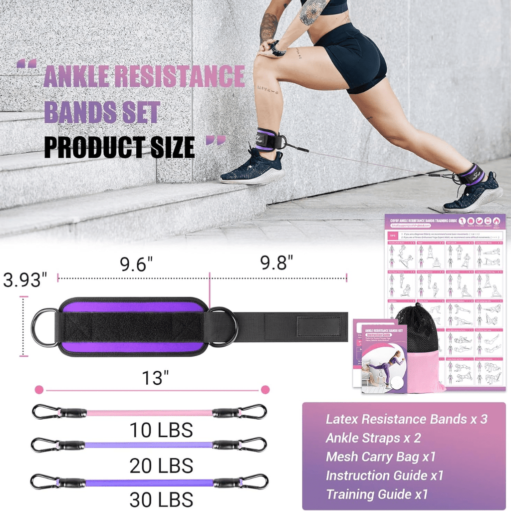 Flextone Resistance Bands – Widerstandsbänder für Hüfte & Gesäßtraining - sellene.de