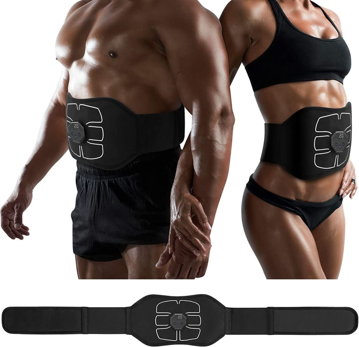Flextone Sculpt – EMS Bauchmuskeltrainer für effektives Heimtraining in nur 15 Minuten - sellene.de