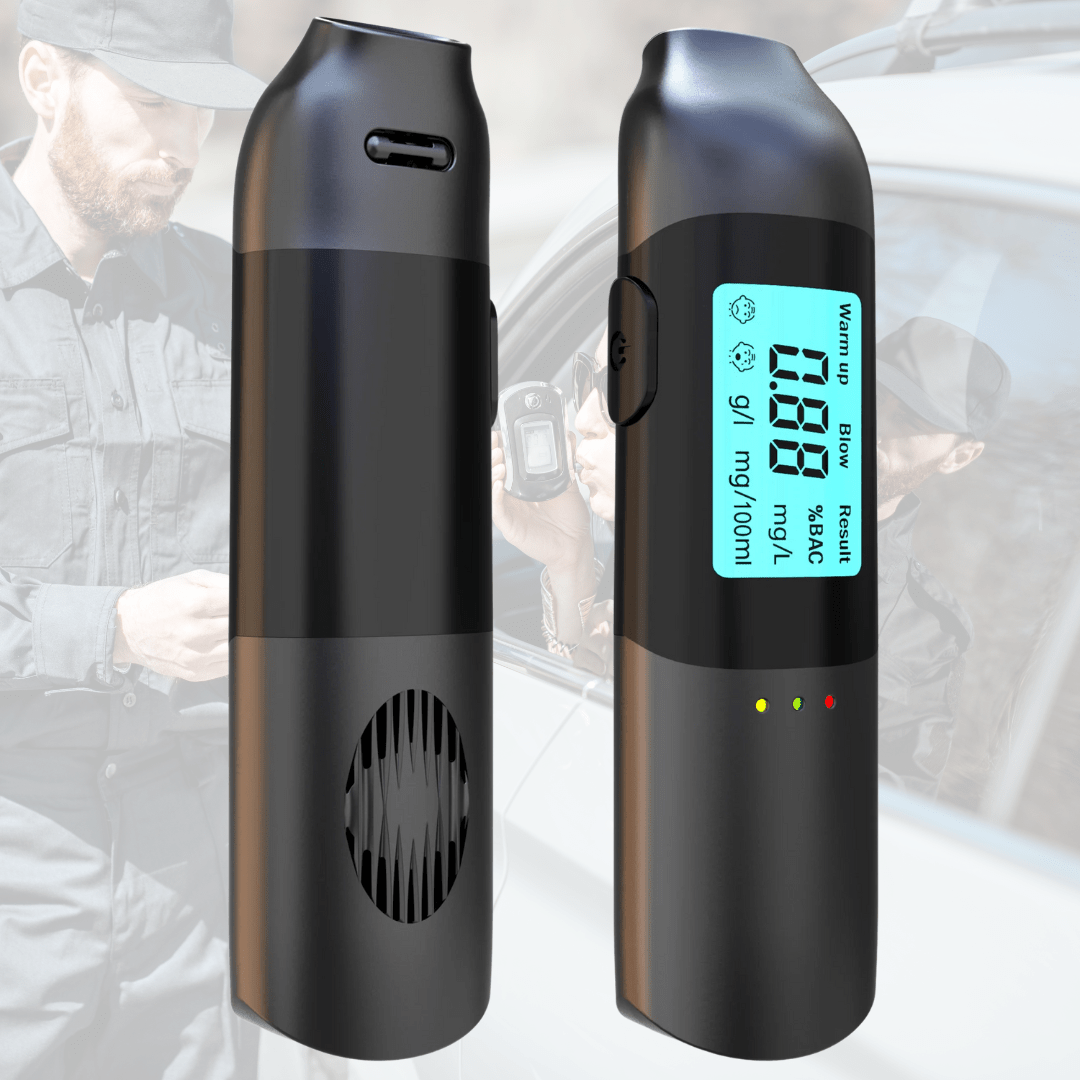 RAPIDBAC – Sofort-Alkoholtester mit USB-Ladung & 3-Sekunden-Ergebnissen - sellene.de
