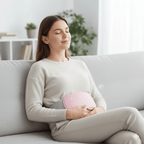 Relaxheat – Elektrische Bauchheizung mit Wärme- & Vibrationsfunktion zur Schmerzlinderung - sellene.de
