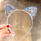 GLAMTIARA – Glitter-Haarband mit Katzenohren für glamouröse Styles - sellene.de