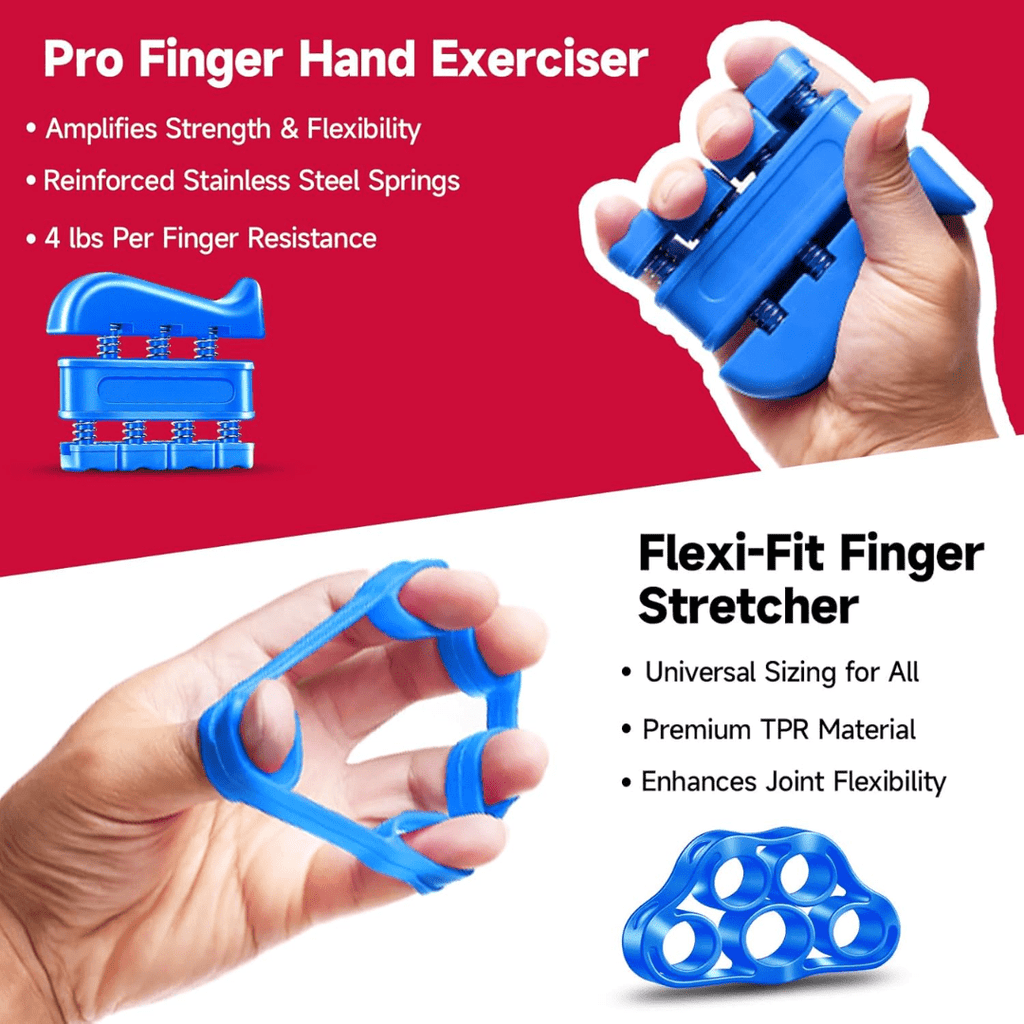 Gripmaster – Verstellbares Handverstärker-Set für Griffkraft & Unterarmtraining - sellene.de
