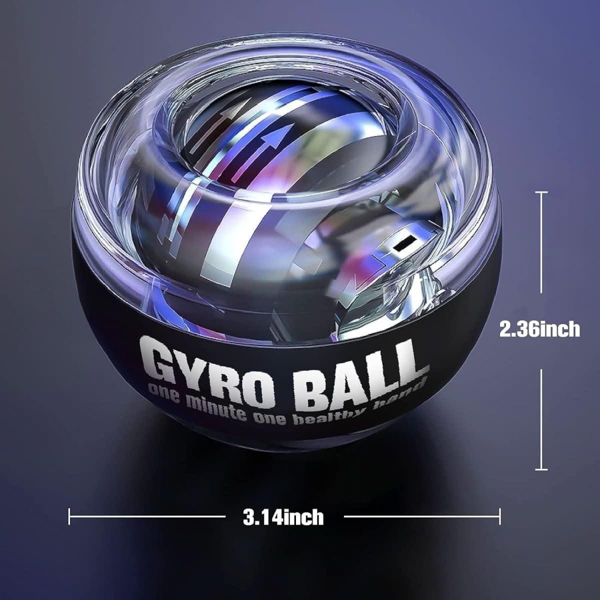 Gyropower – Selbststartender Handtrainer mit gyroskopischem Widerstand - sellene.de