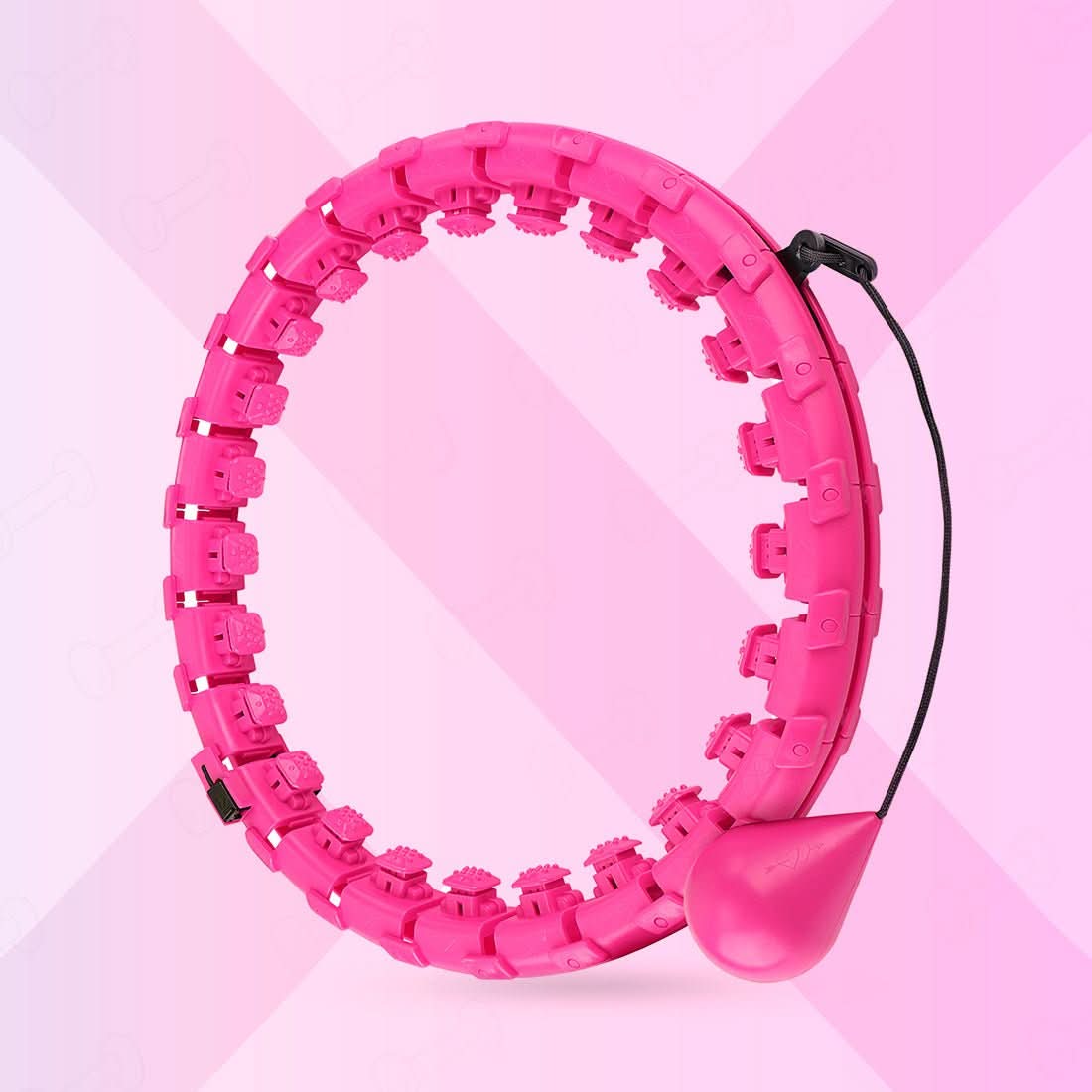 Hulafit Pro – Verstellbarer Hula Hoop für effektives Home-Fitness & Tailletraining - sellene.de