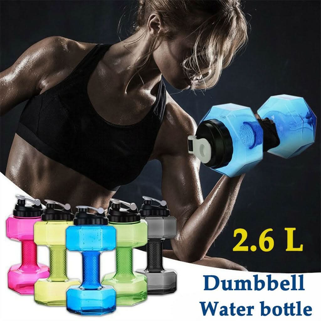 Hydraflex – 2-in-1 Hantel-Wasserflasche für Training & Hydration - sellene.de