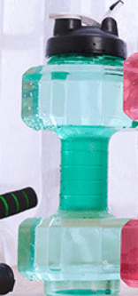 Hydraflex – 2-in-1 Hantel-Wasserflasche für Training & Hydration - sellene.de