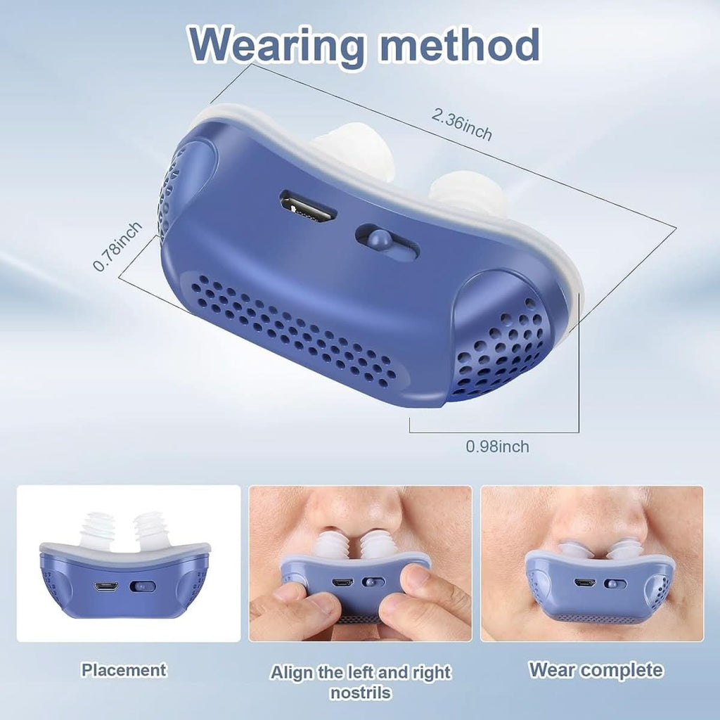 MICROBREATH – Anti-Schnarch CPAP-Gerät ohne Maske für ruhigen Schlaf & freie Atmung - sellene.de
