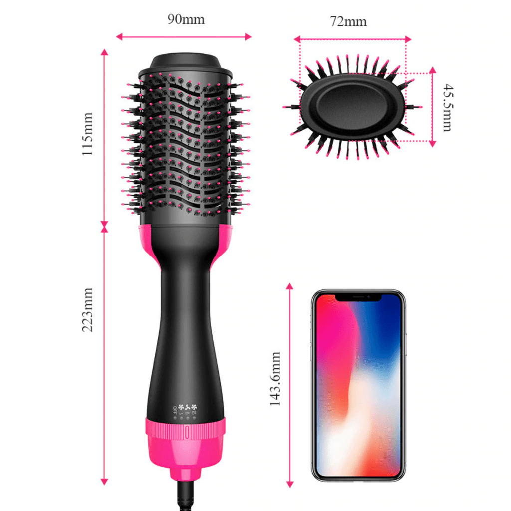 MELLA PROSTYLE – 4-in-1 Haartrockner & Glätter für Volumen & Glanz - sellene.de