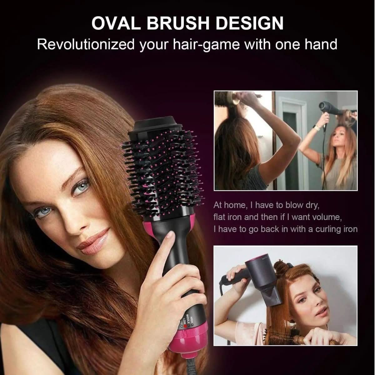 MELLA PROSTYLE – 4-in-1 Haartrockner & Glätter für Volumen & Glanz - sellene.de