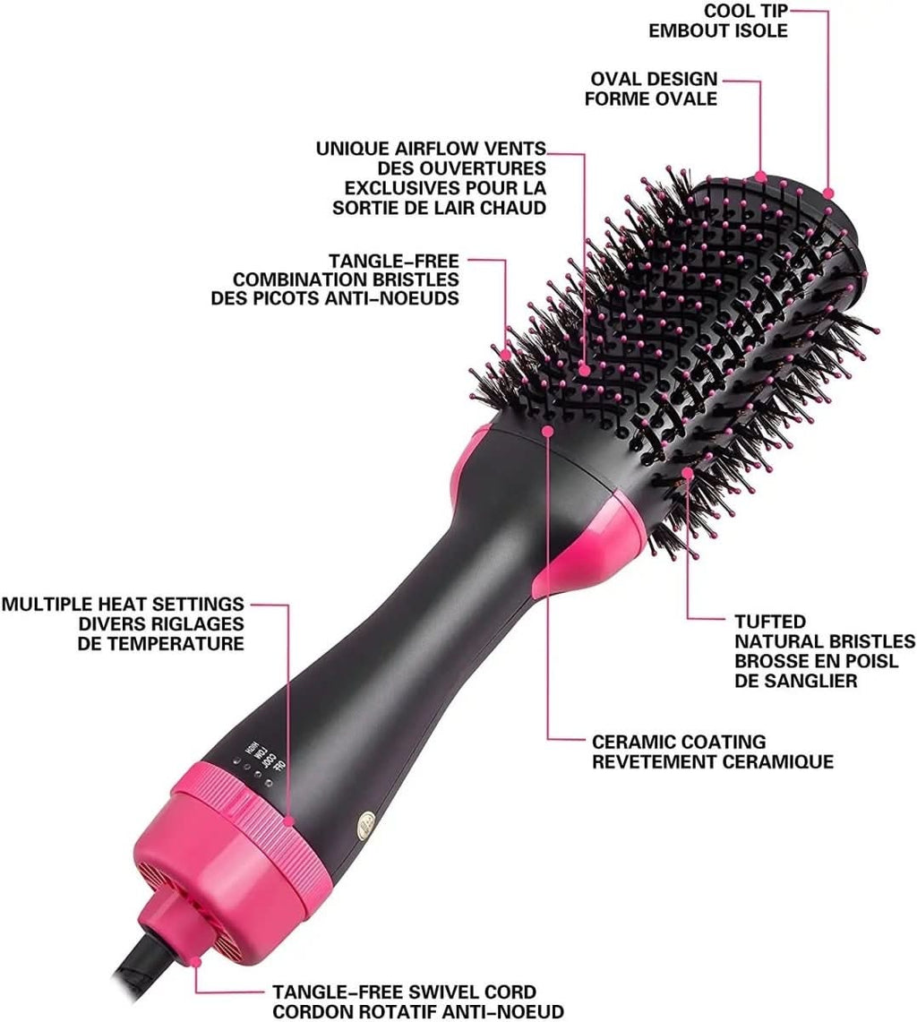 MELLA PROSTYLE – 4-in-1 Haartrockner & Glätter für Volumen & Glanz - sellene.de